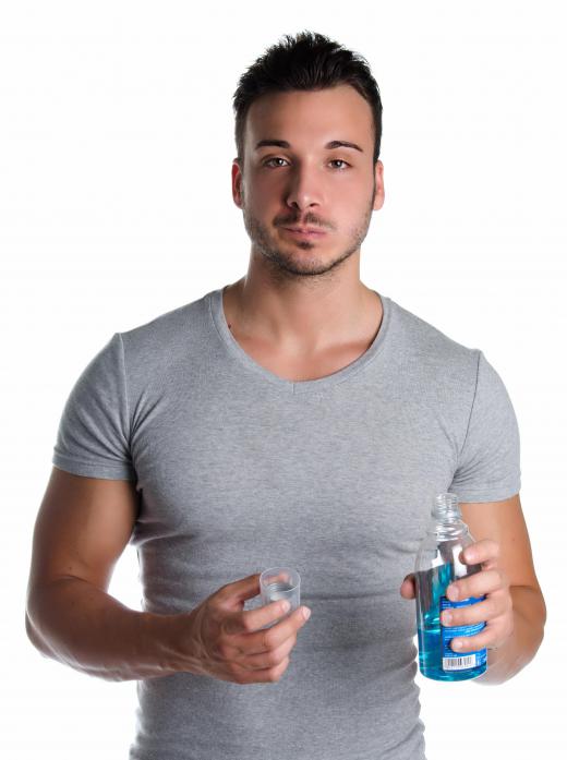 Persuasive advertising can intend to make a consumer believe a particular brand of product, such as mouthwash, will lead to a greater likelihood of business success.